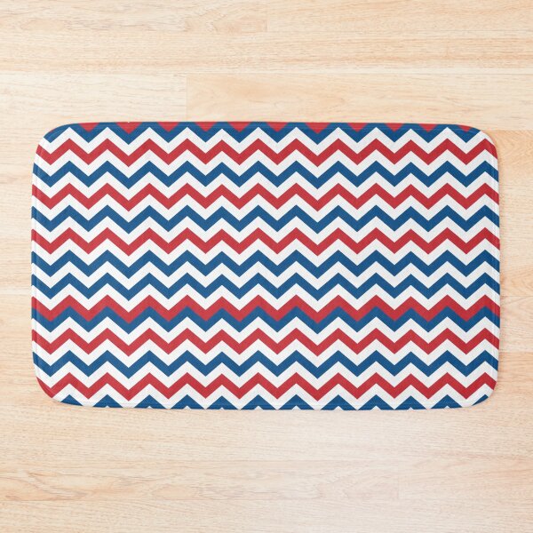 Item preview, Cheerful Zigzag Harmony: Red, White, and Blue Delight designed and sold by NeavesPhoto.