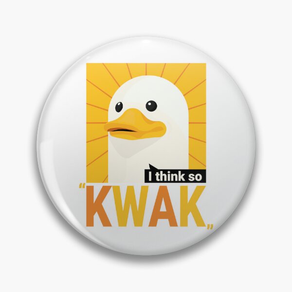 Artikelvorschau, Ich denke schon. KWAK – Ente entworfen und verkauft von szamark.