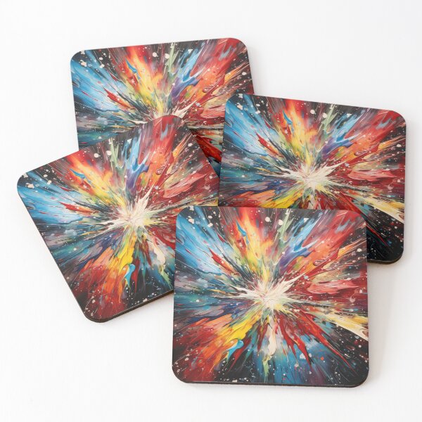 Item preview, Explore "Simplistic & Minimalistic Star Collision Art" designed and sold by ArtificialGenes.