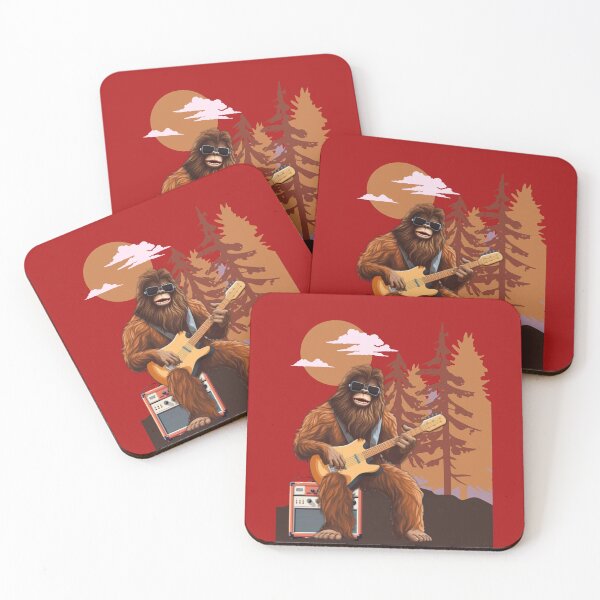 Item preview, Rock On Bigfoot Sasquatch Loves Rock And Roll designed and sold by nicksvp.