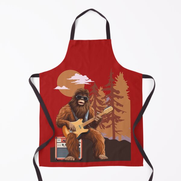 Item preview, Rock On Bigfoot Sasquatch Loves Rock And Roll designed and sold by nicksvp.