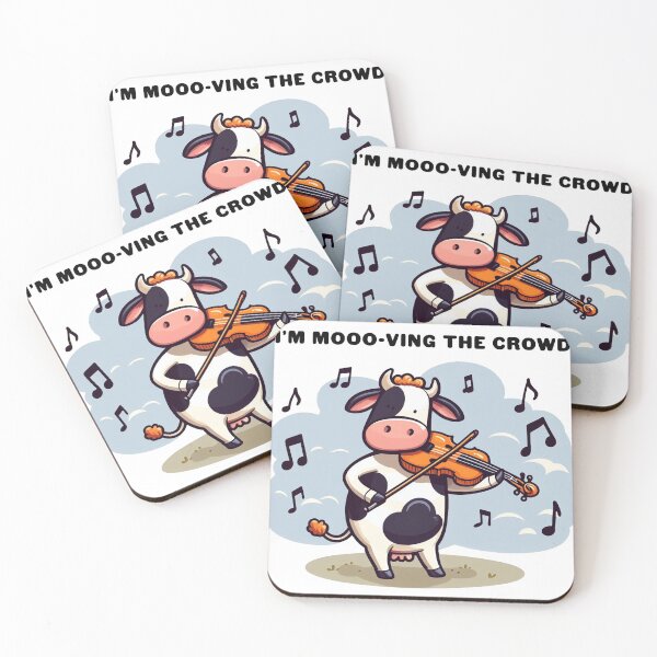 Item preview, Moooving the crowd designed and sold by Ninjacatoff.