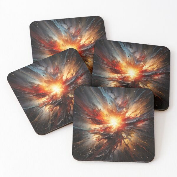 Item preview, Explore "Simplistic & Minimalistic Star Collision Art" designed and sold by ArtificialGenes.