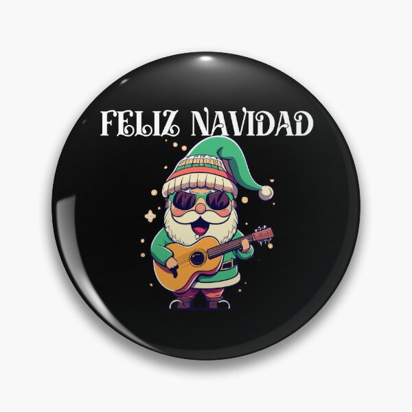 Item preview, Feliz Navidad Santa designed and sold by SeasonXpress.