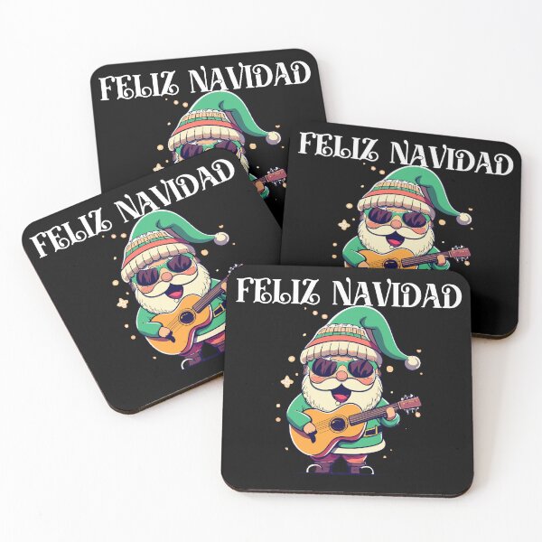 Item preview, Feliz Navidad Santa designed and sold by SeasonXpress.