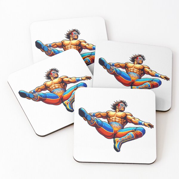 Item preview, Flying Luchador Champion Professional Wrestler Warrior Fighter designed and sold by kylmllr101684.