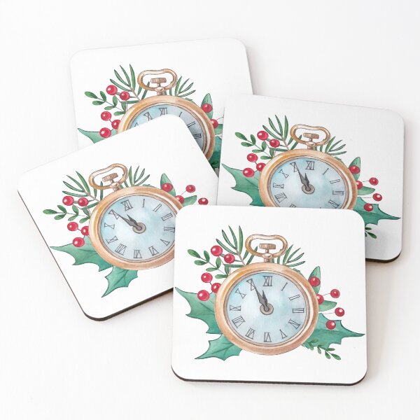 Item preview, New Year's Eve Clock designed and sold by DevushkaStore.