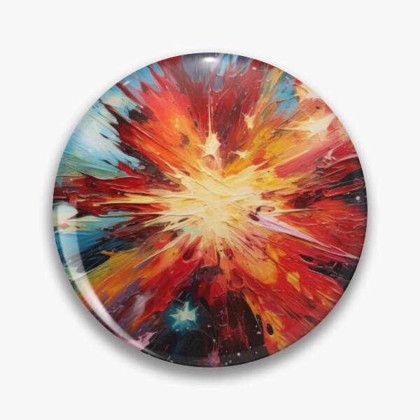 Item preview, Explore "Simplistic & Minimalistic Star Collision Art" designed and sold by ArtificialGenes.