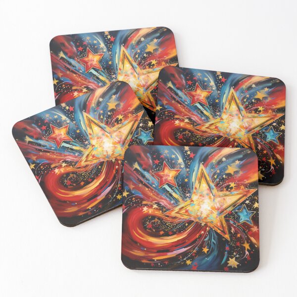Item preview, Explore "Simplistic & Minimalistic Star Collision Art" designed and sold by ArtificialGenes.
