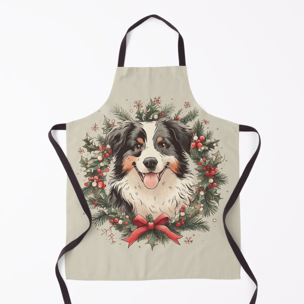Artikelvorschau, Festlicher Border-Collie-Hund entworfen und verkauft von CleverboyDsgns.