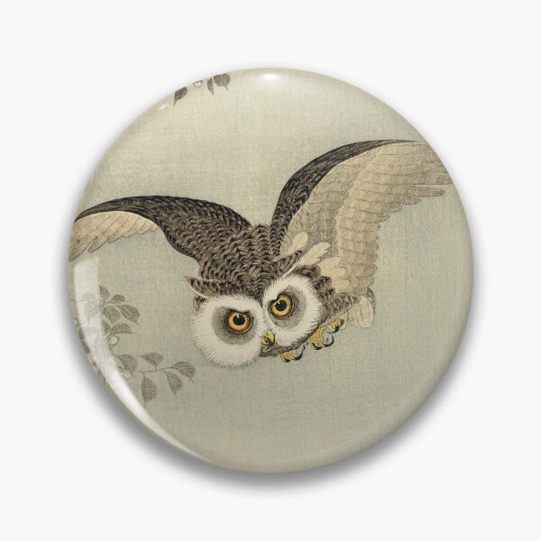 Item preview, HD. Cherry Blossoms and Owl, by Ohara Koson. HIGH DEFINITION designed and sold by MINDTHECHERRY.