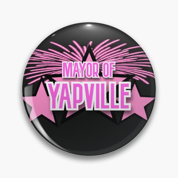 Item preview, mayor of yapville designed and sold by createandrogyny.