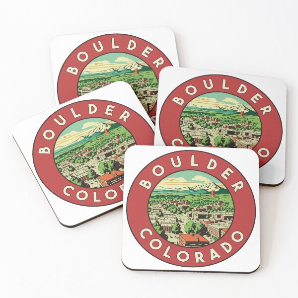 Item preview, Boulder Colorado Decal designed and sold by Decal Mania.