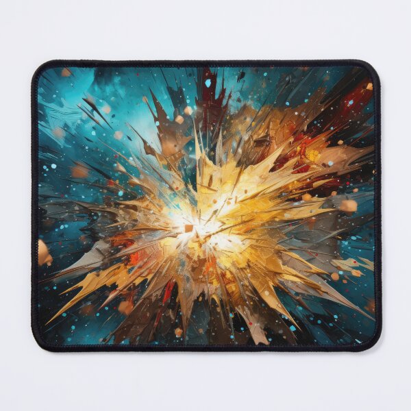 Item preview, Explore "Simplistic & Minimalistic Star Collision Art" designed and sold by ArtificialGenes.