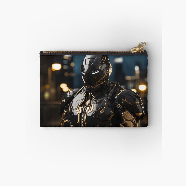 Item preview, strong dark knight digital art armor robot cyborg designed and sold by UILOVE.