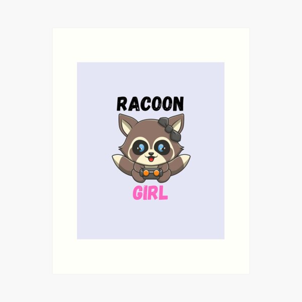 Item preview, Cute Baby Racoon Girl   designed and sold by Enigma-Graphics.