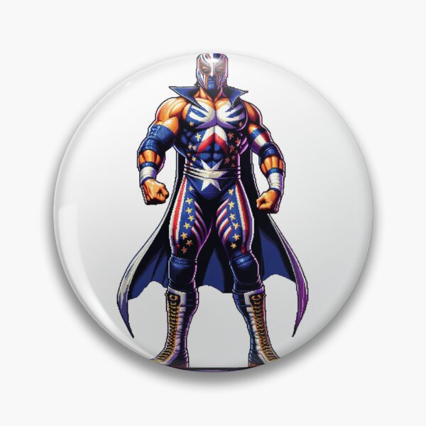 Item preview, Masked Professional Wrestler Luchador Warrior Fighter Man designed and sold by kylmllr101684.