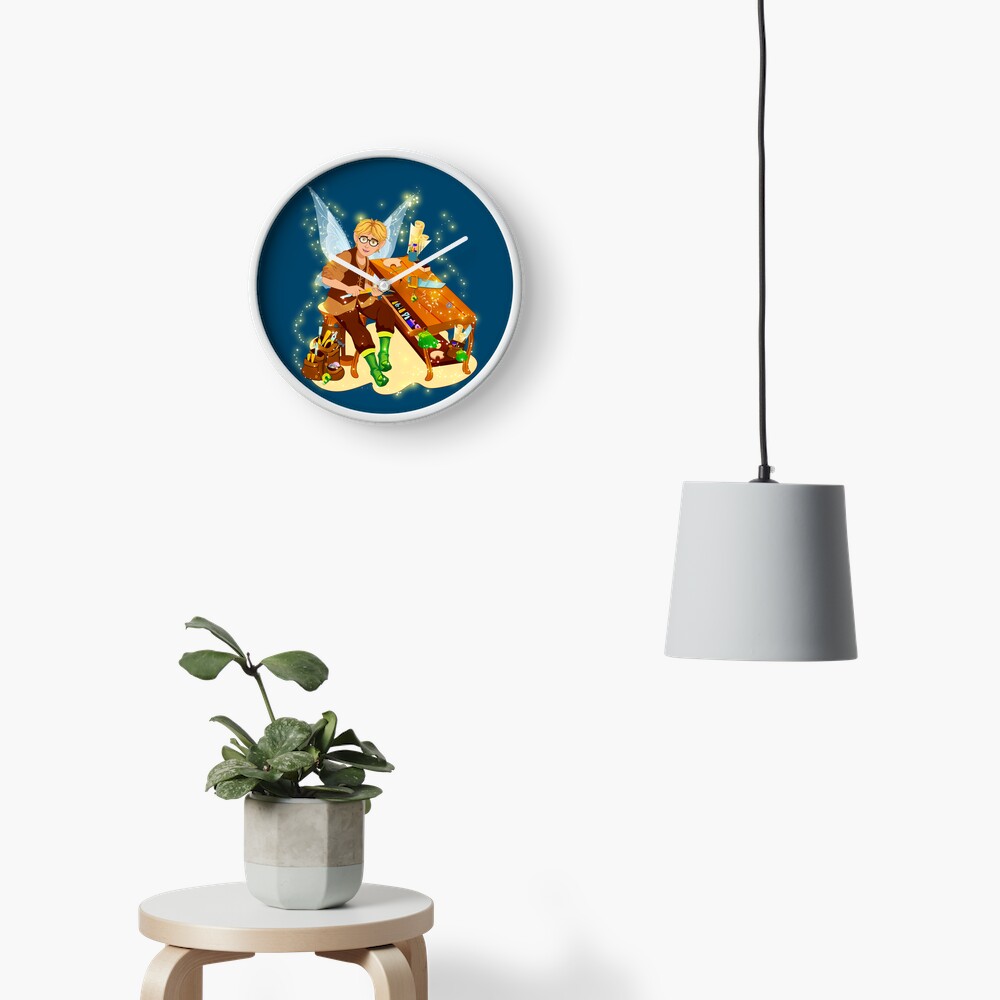Item preview, Clock designed and sold by FairyBookClub.