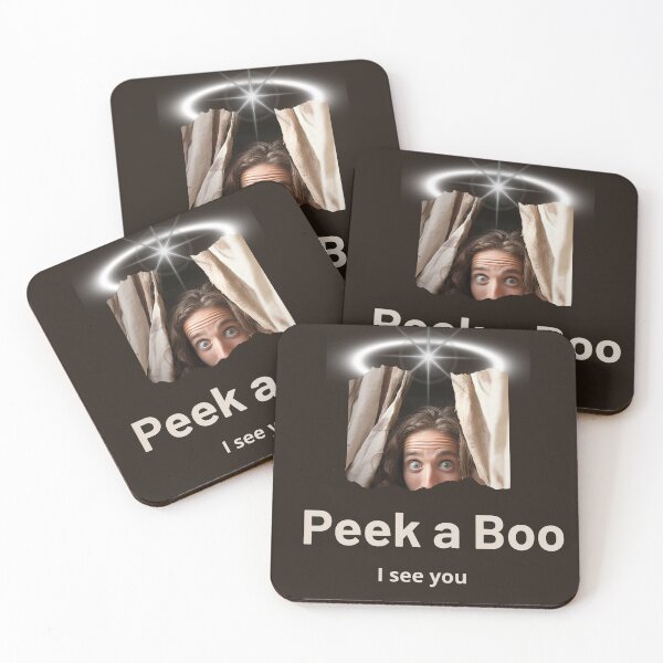 Item preview, Funny Jesus: Peek a Boo I see you. designed and sold by AnnDard.