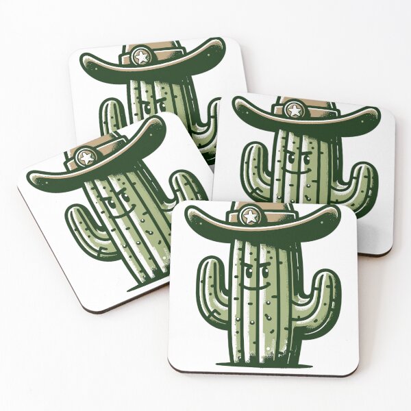 Item preview, Cactus as a lone ranger designed and sold by LongIslandDesgn.