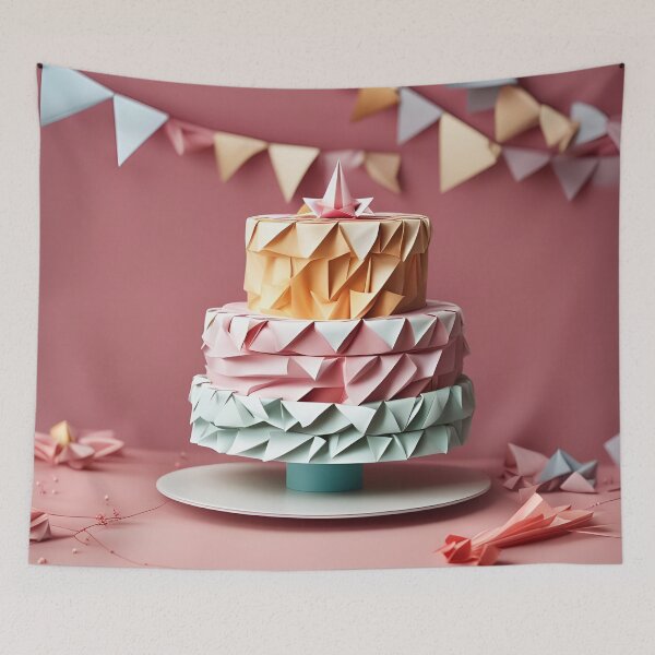 Item preview, Origami Art - Radiant Bliss: A Symphony of Sweetness for Your Celebration designed and sold by ArtfulFolds.