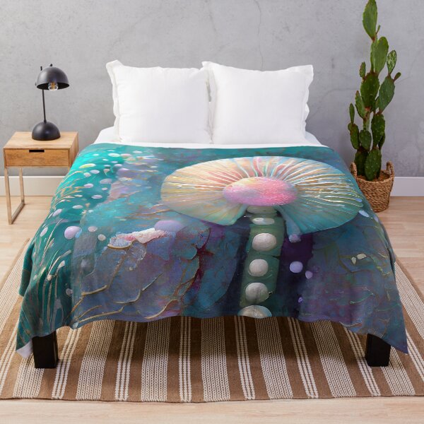 Item preview, Fantastic Pearl & Coral Flower Painting designed and sold by Miriam-Feyga Bunimovich.