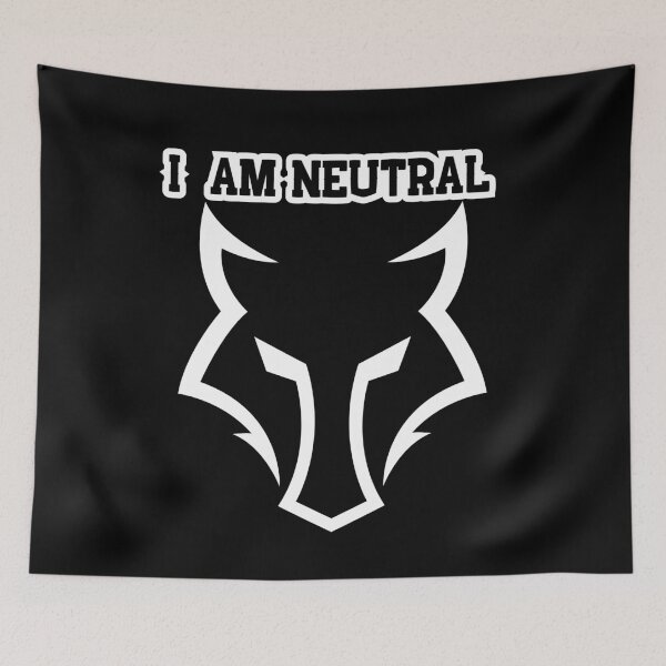 Item preview, I am neutral, express yourself, be neutral, designed and sold by GroonSpace.