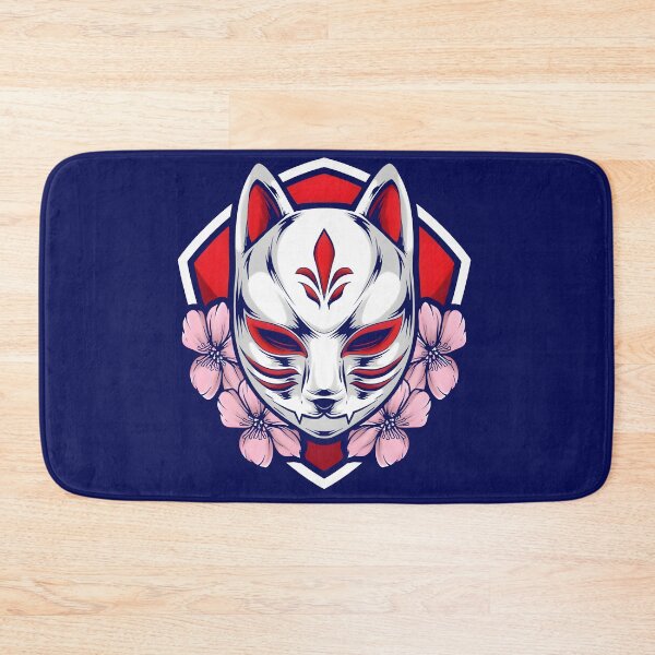 Item preview, Flower Kitsune Mask  designed and sold by MoonRag.