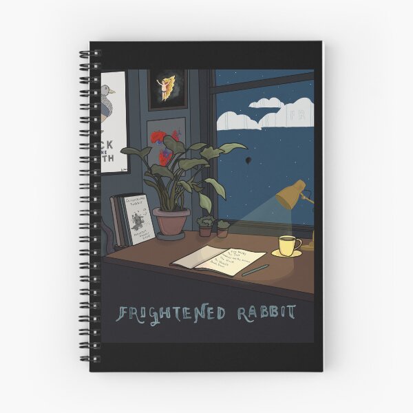 Item preview, Frightened rabbit poster designed and sold by TrendyWendyTees.
