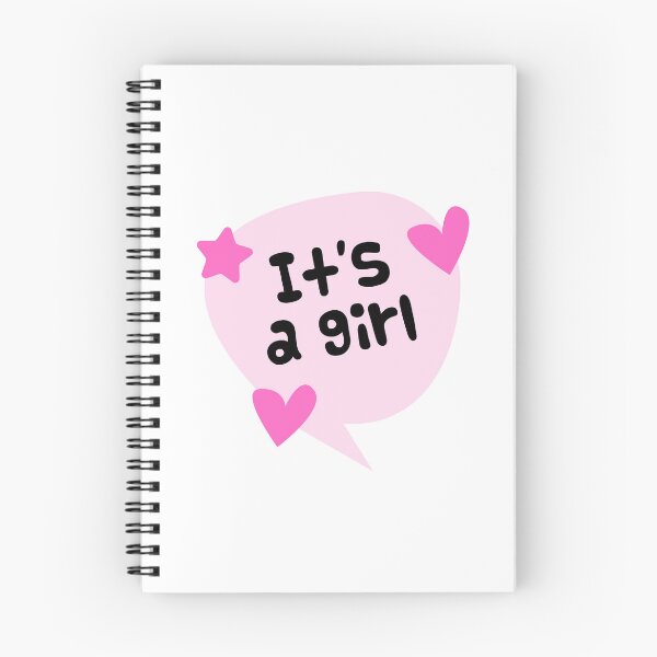 Item preview, Its a girl baby girl babyshower gender reveal designed and sold by CreativaNook.