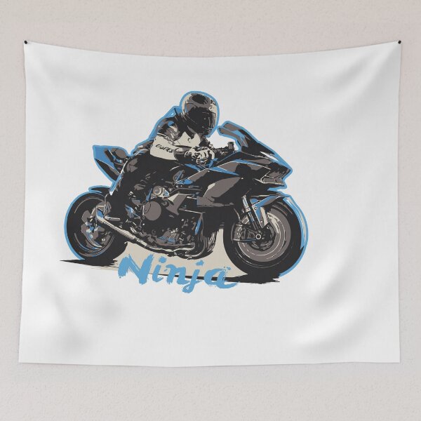 Item preview, Motorcycles are always fun Blue Ninja eddition designed and sold by P-aws.
