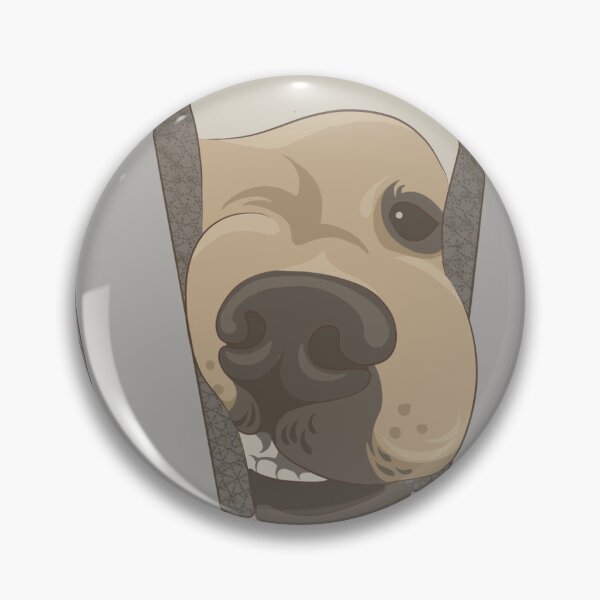 Item preview, Dog Squeezing In Between Seats designed and sold by am12400.