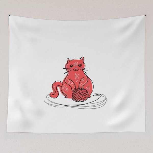 Item preview, knitting cat  designed and sold by jkrphoto.