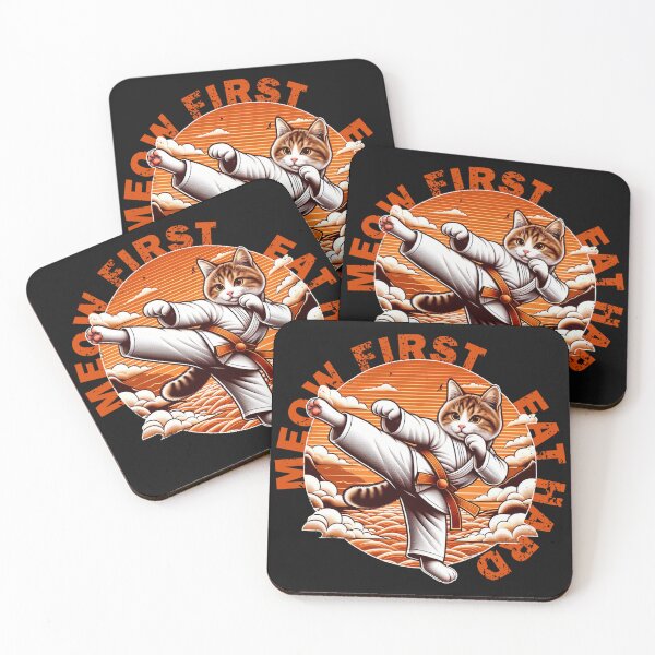 Item preview, Karate Cat Philosophy designed and sold by Joako Zeta.
