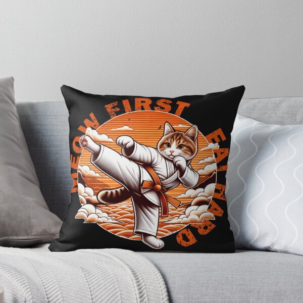 Item preview, Karate Cat Philosophy designed and sold by Joako Zeta.