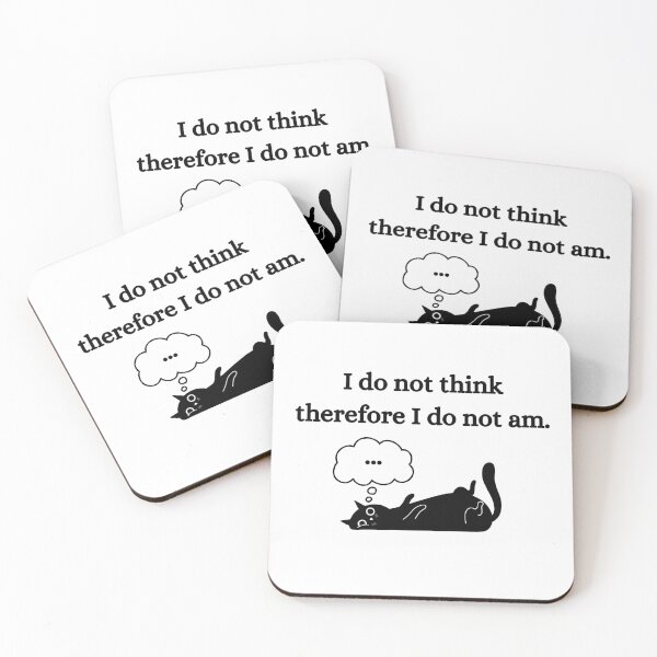 Item preview, I think therefore I am  designed and sold by Hannah Rosen.