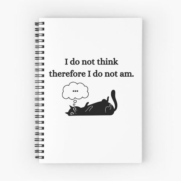 Item preview, I think therefore I am  designed and sold by Hannah Rosen.