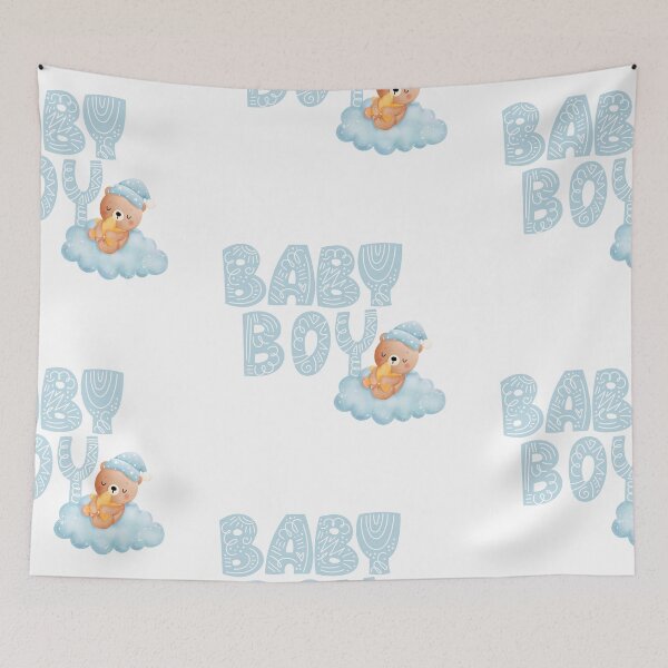 Item preview, Baby boy babyshower gender reveal designed and sold by CreativaNook.