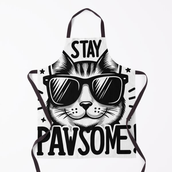 Item preview, Stay Pawtastic - Cat in Sunglasses designed and sold by LongIslandDesgn.