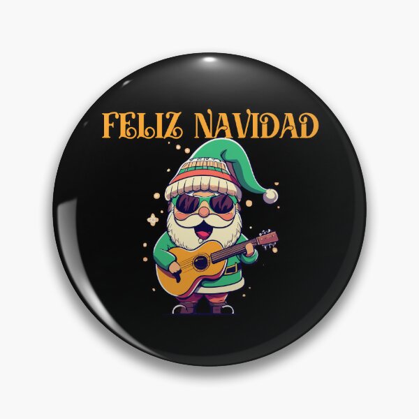 Item preview, Feliz Navidad Santa designed and sold by SeasonXpress.