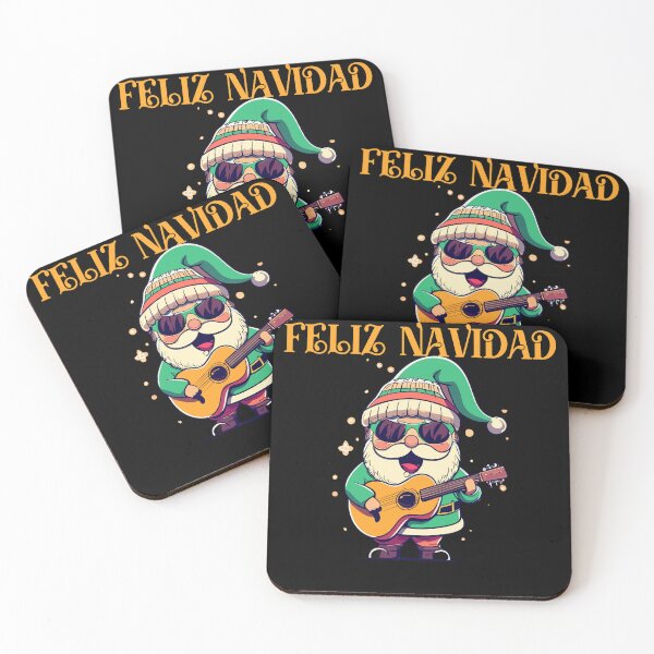 Item preview, Feliz Navidad Santa designed and sold by SeasonXpress.