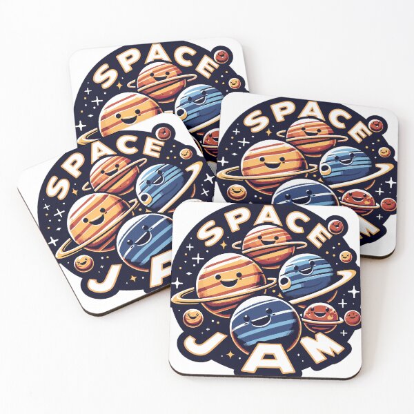 Item preview, Space jam among planets designed and sold by LongIslandDesgn.