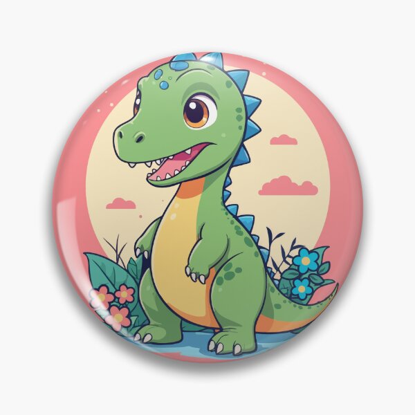 Item preview, Jurassic Joy: A Dino Delight - Dinosaur Digital Art designed and sold by ArtBoulevard.