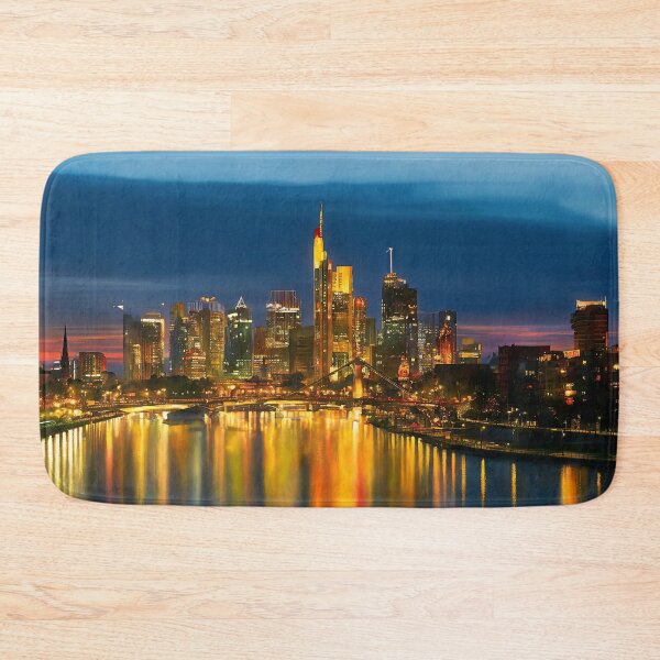 Item preview, Painting of the Skyline of Frankfurt, Germany designed and sold by Delemore Art.