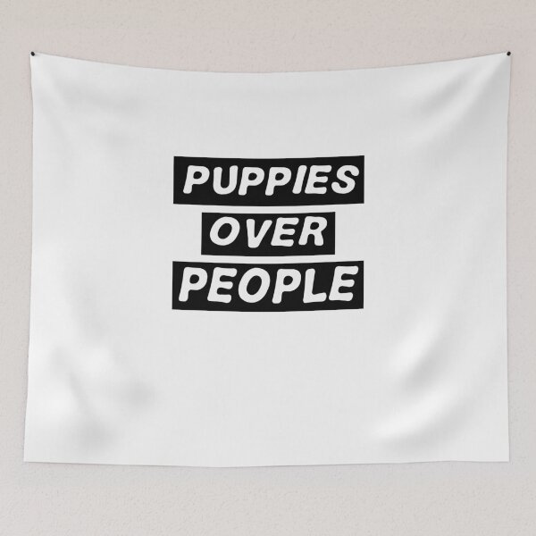 Item preview, Puppies Over People Shirt | Best Friend Gift Idea | Shirt With Saying | Funny Saying | Dog Lover Tee | Dog Lover Gift | Girlfriend Gift designed and sold by Noussairox.