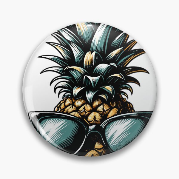 Item preview, Cool pineapple with sunglasses designed and sold by LongIslandDesgn.