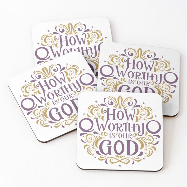 Item preview, How Worthy Is Our God 15 designed and sold by HahaHandlesHub.