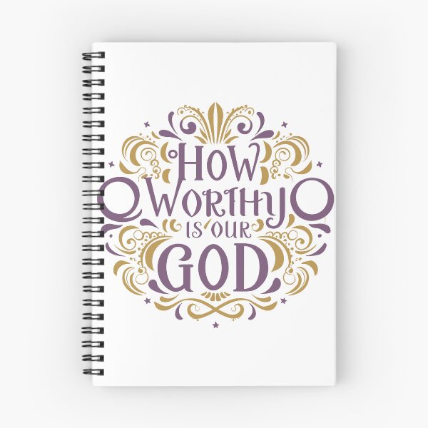 Item preview, How Worthy Is Our God 15 designed and sold by HahaHandlesHub.