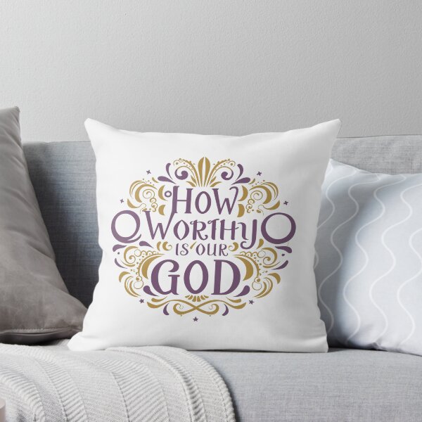 Item preview, How Worthy Is Our God 15 designed and sold by HahaHandlesHub.
