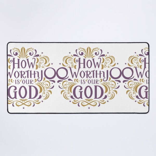 Item preview, How Worthy Is Our God 15 designed and sold by HahaHandlesHub.